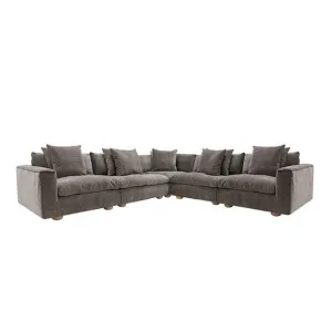 Tully Muse Mink Modular Sofa - 5 Piece by null, a Sofas for sale on Style Sourcebook