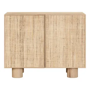 Pablo Buffet 90cm in Light Wash Oak / Raffia by OZ Design, a Sideboards, Buffets & Trolleys for sale on Style Sourcebook