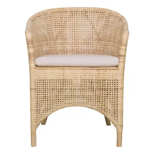 Skylar Dining Chair in Rattan Natural by OZ Design, a Dining Chairs for sale on Style Sourcebook