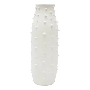 Dotti Vase Large 22x58cm in White by OzDesignFurniture, a Vases & Jars for sale on Style Sourcebook