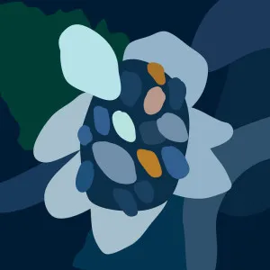 night daisy III by Kimmy Hogan, a Prints for sale on Style Sourcebook