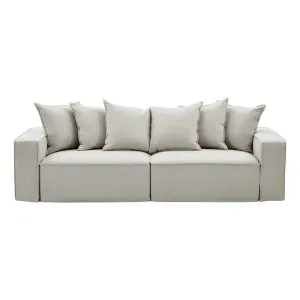 Ella 3 Seater Sofa in Lis Beige by OZ Design, a Sofas for sale on Style Sourcebook