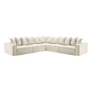 Ella 7 Seater Modular Sofa in Lis Nature by OZ Design, a Sofas for sale on Style Sourcebook