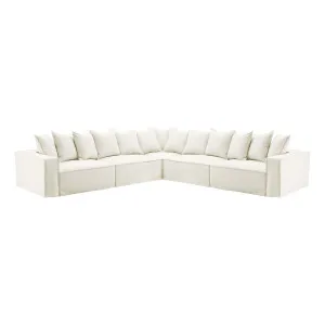 Ella 7 Seater Modular Sofa in Lis White by OZ Design, a Sofas for sale on Style Sourcebook