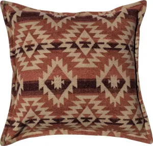 El Cóndor Pasa - Andes Merino 50cm Square Cushion - Scarlet by null, a Ottomans for sale on Style Sourcebook