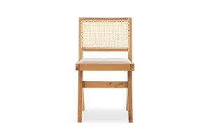 Scissor Leg Armless Dining Chair, Oak, by Lounge Lovers by Lounge Lovers, a Dining Chairs for sale on Style Sourcebook