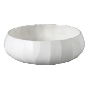 Blair Bowl 29x10.5cm in White by OZ Design, a Decorative Plates & Bowls for sale on Style Sourcebook