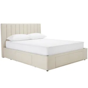 Mayfair Drawer Storage Bed Solana Dune by null, a Beds & Bed Frames for sale on Style Sourcebook