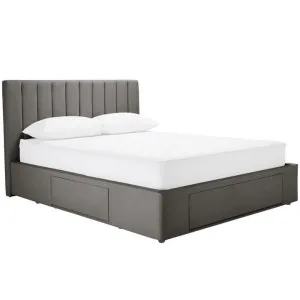 Mayfair Drawer Storage Bed Solana Granite by null, a Beds & Bed Frames for sale on Style Sourcebook