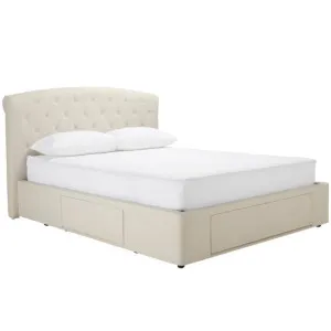 Ritz Drawer Storage Bed Solana Dune by null, a Beds & Bed Frames for sale on Style Sourcebook