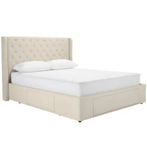 Chatsworth Drawer Storage Bed Solana Dune by null, a Beds & Bed Frames for sale on Style Sourcebook