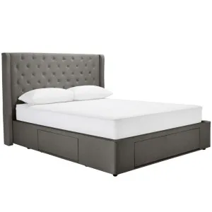 Chatsworth Drawer Storage Bed Solana Granite by null, a Beds & Bed Frames for sale on Style Sourcebook