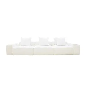 Riley Muse Frost Modular Sofa - 3 Seater by null, a Sofas for sale on Style Sourcebook