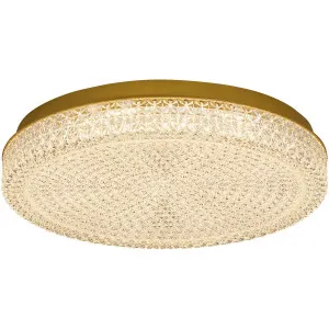 Calibo Ibis Crystalline Medium Round LED CTC Light Gold by Calibo, a LED Lighting for sale on Style Sourcebook