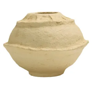 Aphra Paper Mache Pot Large - 36cm x 36cm x 26cm by null, a Plant Holders for sale on Style Sourcebook