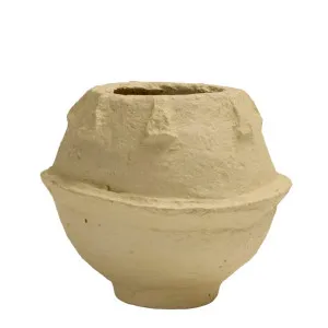 Aphra Paper Mache Pot Medium - 26cm x 26cm x 22cm by null, a Plant Holders for sale on Style Sourcebook