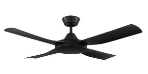Eglo Bondi 52" AC Indoor/Outdoor Ceiling Fan with Wall Controller Black by Eglo, a Ceiling Fans for sale on Style Sourcebook