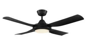Eglo Bondi 52" AC Indoor/Outdoor Ceiling Fan with LED Light and Wall Controller Black by Eglo, a Ceiling Fans for sale on Style Sourcebook