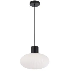 Telbix Nori 1 Light Traditional Glass Pendant Large by Telbix, a Pendant Lighting for sale on Style Sourcebook