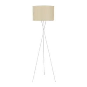 Telbix Denise Floor Lamp White Wheat by Telbix, a Floor Lamps for sale on Style Sourcebook