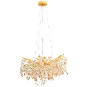 Telbix Molena 8 Light Pendant Gold by Telbix, a Pendant Lighting for sale on Style Sourcebook