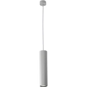 Calibo Canary Fluted 300mm Pendant White by Calibo, a Pendant Lighting for sale on Style Sourcebook