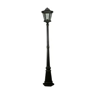 Tilburn Post Top on Standard 3 Piece Post IP44 Antique Bronze by Lighting Inspirations, a Outdoor Lighting for sale on Style Sourcebook