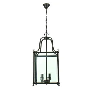 Bronze Michigan Lantern Pendant Light 3 Light by Lighting Inspirations, a Pendant Lighting for sale on Style Sourcebook