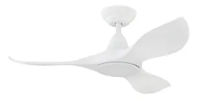 Eglo Noosa 40" DC Indoor/Outdoor Ceiling Fan with LED Light and Remote Control Matte White by Eglo, a Ceiling Fans for sale on Style Sourcebook