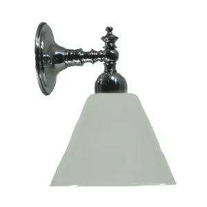 Gatsby Vintage Style Wall Bracket Light Chrome by Lighting Inspirations, a Wall Lighting for sale on Style Sourcebook