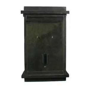 Antique Bronze Montrose Exterior Wall Sconce IP44 Large by Lighting Inspirations, a Outdoor Lighting for sale on Style Sourcebook
