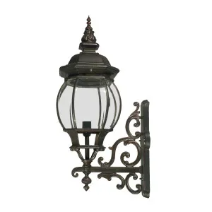 Flinders Antique Bronze Wall Light Large by Lighting Inspirations, a Outdoor Lighting for sale on Style Sourcebook
