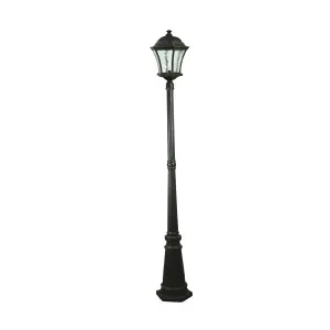 Strand Post Top on Standard 3 Piece Post IP44 Antique Bronze by Lighting Inspirations, a Outdoor Lighting for sale on Style Sourcebook