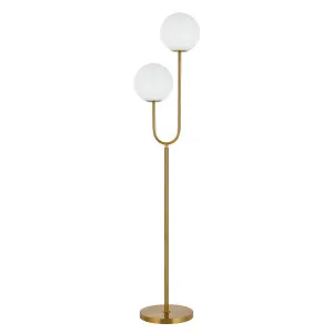 Telbix Eterna 2 Light Floor Lamp (E27) Antique Gold by Telbix, a Floor Lamps for sale on Style Sourcebook