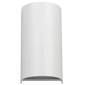 Telbix Miro Exterior Up/Down Wall Light White by Telbix, a Outdoor Lighting for sale on Style Sourcebook