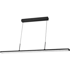 Calibo Dazzle 1500mm Linear LED Pendant Black by Calibo, a Pendant Lighting for sale on Style Sourcebook