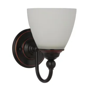 Bronze Nova Wall Bracket Light 1 Light by Lighting Inspirations, a Wall Lighting for sale on Style Sourcebook