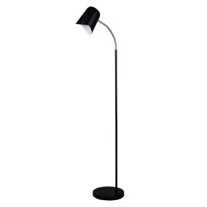 CLA Pastel Floor Lamp (E27) Black by Compact Lamps Australia, a Floor Lamps for sale on Style Sourcebook