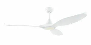 Eglo Noosa 52" DC Indoor/Outdoor Ceiling Fan With LED Light and Remote Control White by Eglo, a Ceiling Fans for sale on Style Sourcebook