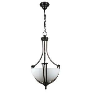 Houston Bronze Chain Pendant Light Single Suspension by Lighting Inspirations, a Pendant Lighting for sale on Style Sourcebook