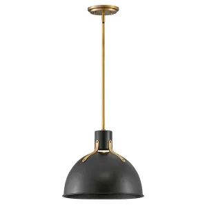 Hinkley Argo Medium Pendant Light Satin Black by Hinkley, a Pendant Lighting for sale on Style Sourcebook