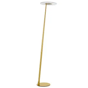 Telbix Faro Tricolour LED Floor Lamp Antique Gold by Telbix, a Floor Lamps for sale on Style Sourcebook