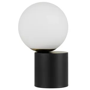 Telbix Setra Table Lamp Black by Telbix, a Table & Bedside Lamps for sale on Style Sourcebook