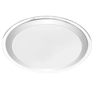 Telbix Astrid Medium Tricolour LED Oyster Light Chrome by Telbix, a LED Lighting for sale on Style Sourcebook