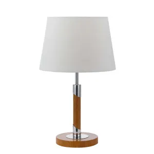 Telbix Belmore Table Lamp Teak by Telbix, a Table & Bedside Lamps for sale on Style Sourcebook