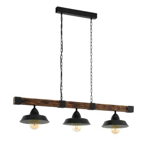 Eglo Oldbury Rustic Pendant Light - 3 Light by Eglo, a Lighting for sale on Style Sourcebook
