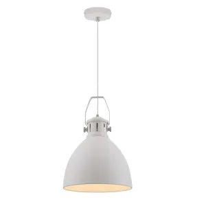 Telbix Fabrica Small Pendant Light White by Telbix, a Pendant Lighting for sale on Style Sourcebook