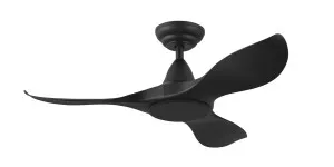 Eglo Noosa 40" DC Indoor/Outdoor Ceiling Fan with Remote Control Matte Black by Eglo, a Ceiling Fans for sale on Style Sourcebook