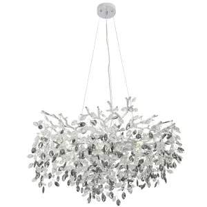 Telbix Molena 10 Light Pendant Chrome by Telbix, a Pendant Lighting for sale on Style Sourcebook