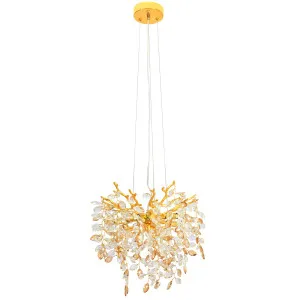 Telbix Molena 5 Light Pendant Gold by Telbix, a Pendant Lighting for sale on Style Sourcebook
